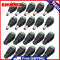 20pcs Female Male DC Power Plug Adapter Connector 2.1x5.5mm Weld-free Converters
