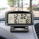 Car Temperature Gauge with Backlight Car Electronics Car Clock Dashboard Clock