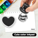 Craft Fingerprint Inkpad for DIY Scrapbooking Card Paper Decoration (Black)