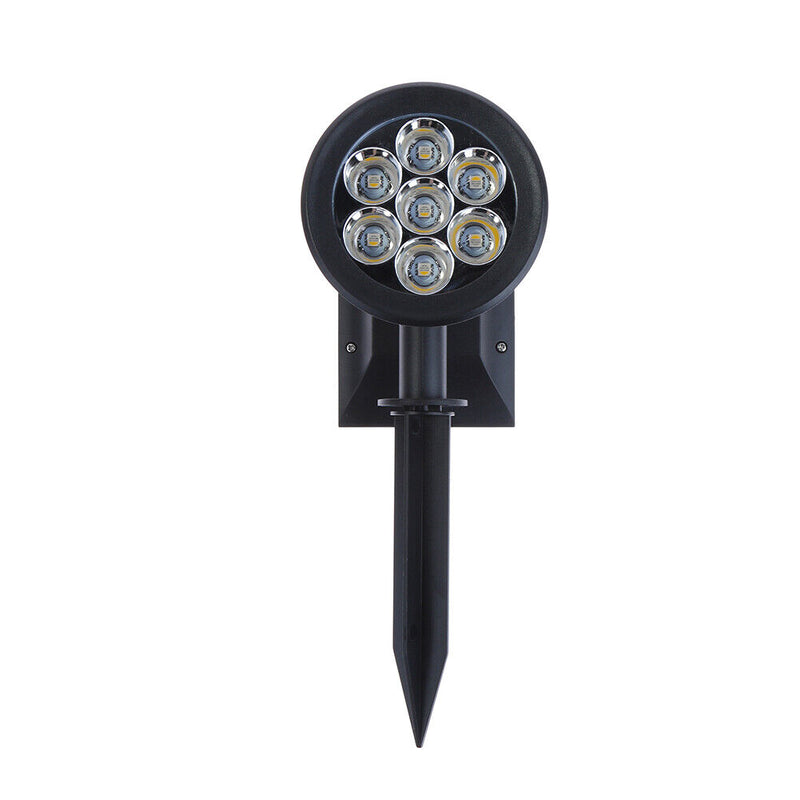7 LED Solar Power Spotlight Outdoor Garden Lamp Lawn Landscape Lights Waterproof