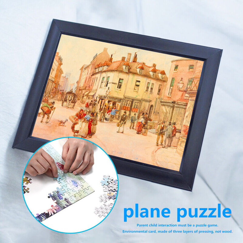 1000pcs DIY Puzzle Oil Painting Town Street Jigsaw Assembling Art Pictures Newly