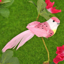 12pcs/set Artificial Simulation Foam Feather Birds Home Ornaments Crafts Decor
