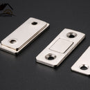 No Punching Stainless Steel Magnetic Door Lock Stealth Magnetism Strong Suction