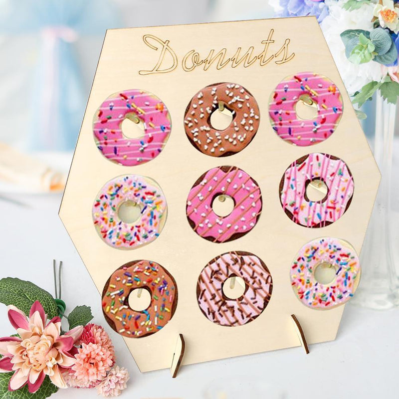 Wedding Donuts Rack Dessert Cake Display Holder Kids Birthday Party Decoration