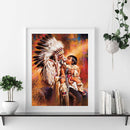 Oil Painting By Number Old Woman Oil Digital Picture Home Wall Decor for Gift