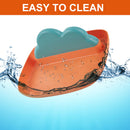 Silicone Utensil Rest with Drip Pad Cloud Rack with Pot Lid Holder (Green) Newly