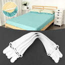 Bedding Holder Fastener Elastic Belt Bed Sheets Buckle Mattress Clip Grippers