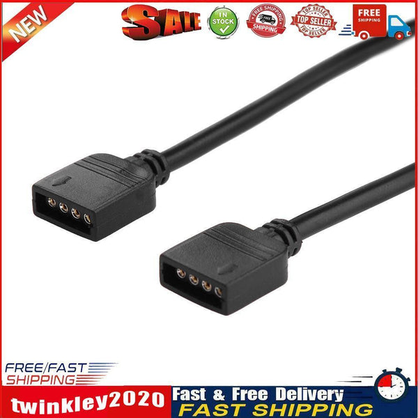 Female to Female 3528/5050 RGB LED Strip Light Connector Cable (1 to 1) Newly
