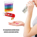 Medicine Box Weekly Tablet Holder Moistureproof Portable Travel Pill Storag