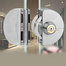 Sliding Door Lock Glass Door Lock Stainless Steel Double Open Glass Door Lock