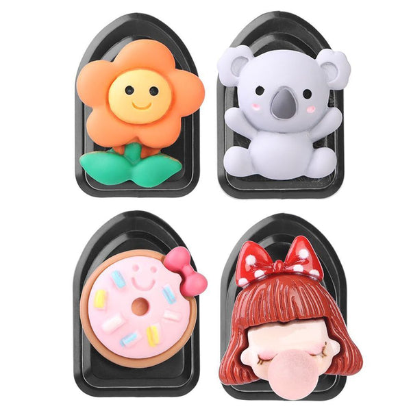 Wall Hanger Hat Holder Towel Rack Cute Mini Car Hook Plastic USB Cable Hanger