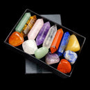 14Pcs/set Reiki Healing Crystals Kit with Gift Box Crystal Xmas Quartz P9Y9