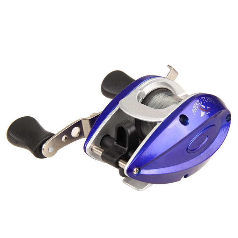 Right Hand Baitcasting Reel Speed Ratio 3.3:1 High Strength ABS Kun