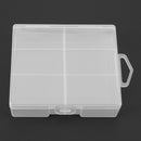 Transparent Battery Storage Case Container AA Battery Storage Box Cases