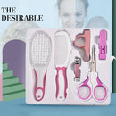 6pcs Infants Safety Manicure Scissors Care Kits Nail Clipper Tool(A Pink) Newly