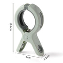 3pcs Beach Towel Clips Strong Laundry Sunbed Quilt Clothes Fixed Wind Clamp