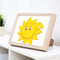 Hand Painted Artwork Painting By Numbers Picture DIY Warm Sun Craft Wall Decor