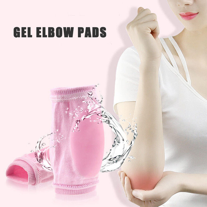 2pcs Moisturizing Gel Elbow Pads Skin Care Nursing Sleeves Protector Guard Newly