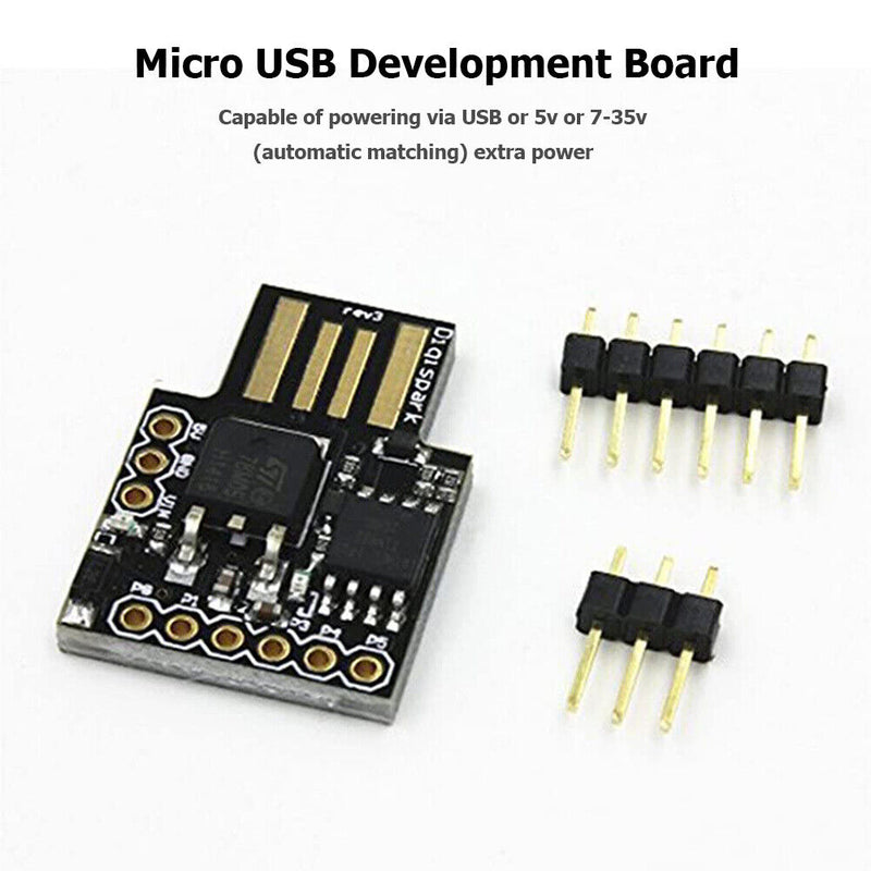 Digispark Kickstarter ATTINY85 Mini Module DC 5V Micro USB Development Boar