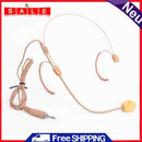 3.5mm Wired Headworn Noise Reduction Microphone Head Mounted Mic for Teaching