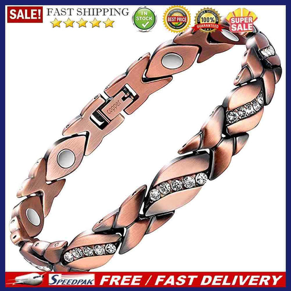 Magnetic Bracelets for Women Arthritis Pain Relief Therapy Adjustable Bracelet