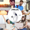 Ear-Mounted Headset & Microphone Bluetooth-Compatible V5.2 Earphone (White)