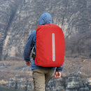 Reflective Waterproof Bag Rain Cover Outdoor Safety Covers (Red 60L)