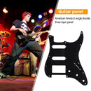 PVC Electric Guitar Pickguard Plate Guitar Accessories for USA Mexico Fender