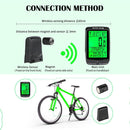 Wireless Stopwatch Bicycle Computer Cycling Odometer Bike Speedometer