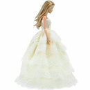 Handmade White Princess Wedding Party Dress Gown With L1O1 For 29cm Veil H1L1
