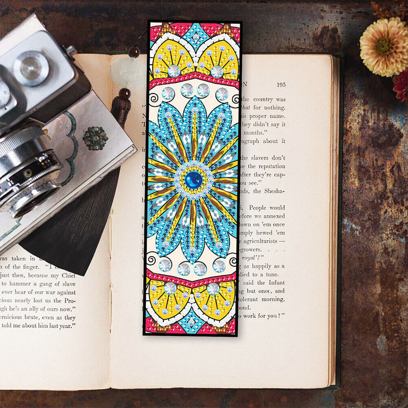 5D DIY Diamond Painting Bookmark Mandala Mosaic Tassel Book Crafts (FQY019)