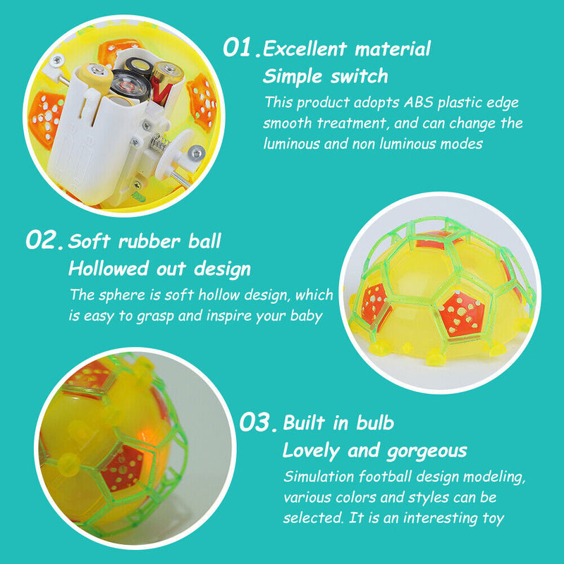 Luminous Football Training Reflective Football Training Wear-Resistant Soccer