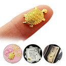Money Turtle Small Golden Tortoise Defensive Blessing D9U5 Fortune L9Y6 G1J3