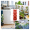 Strawberry Planter Pot Stackable Flowerpots Plants Seedling Holder (Red) Newly