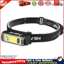 COB+XPE LED Strong Floodlight Headlight Smart Sensor Headlamp Red Light Newly