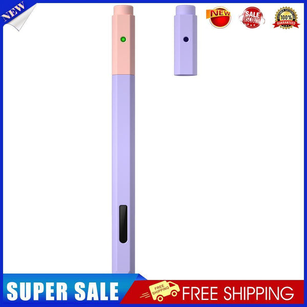 Stylus Protective Cover Non-slip Sweat-proof Tablet Pen Protector (Purple)