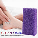 Foot Plate File Stone Dead Skin Peeling Callus Exfoliate Pedicure (Purple) Newly