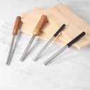 Guitar Fret Crowning File Wooden Handle Polished Repair Luthier Tool (C)