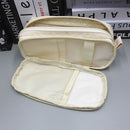 Cheese Large-capacity Pencil Bag Multi-layer Stationery Box Storage Bag