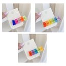 Hair Accessories Colorful Hair Clip Jelly Bear Hairpin Candy Color Barrette