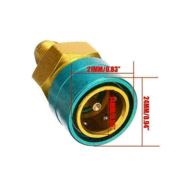 Car Air Conditioning AC Refrigerant Adapter Connector Coupler W5A0 A9K3 D7K0