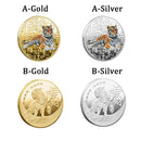 Decorations Get Rich Coin Commemorative Coins Year of The Tiger Lucky Stamp