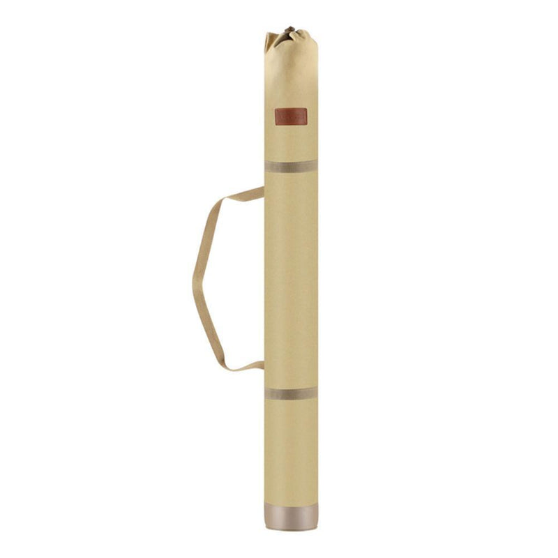 Multifunctional Fishing Rod Bag Portable Fishing Tackle Bag (1.4m Beige)