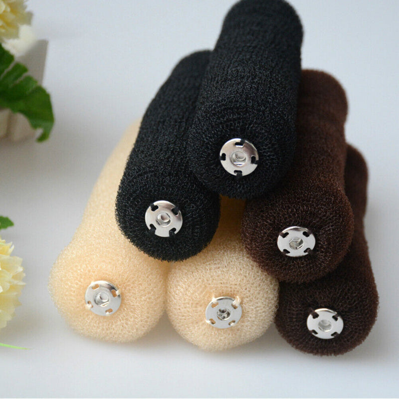 3Pcs Beauty Girls Women Cute DIY Hair Bun Hair Styling Tools Donut Hair Curler
