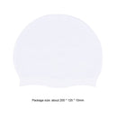 Swimming Caps for Adults Waterproof Elastic Sports Pool Swim Hat (White) Newly
