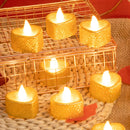 6pcs LED Tealight Candle for Home Christmas Party Wedding Holiday Decorations