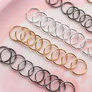 Jewelry Alloy Nose Rings Ear Piercing Jewelry Round Hoop Ear Stud Lip Ear Ring