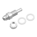 Male Flare Bulkhead to AN8 - 3/8 Hose Barb Fitting Car Fuel Tank Connector