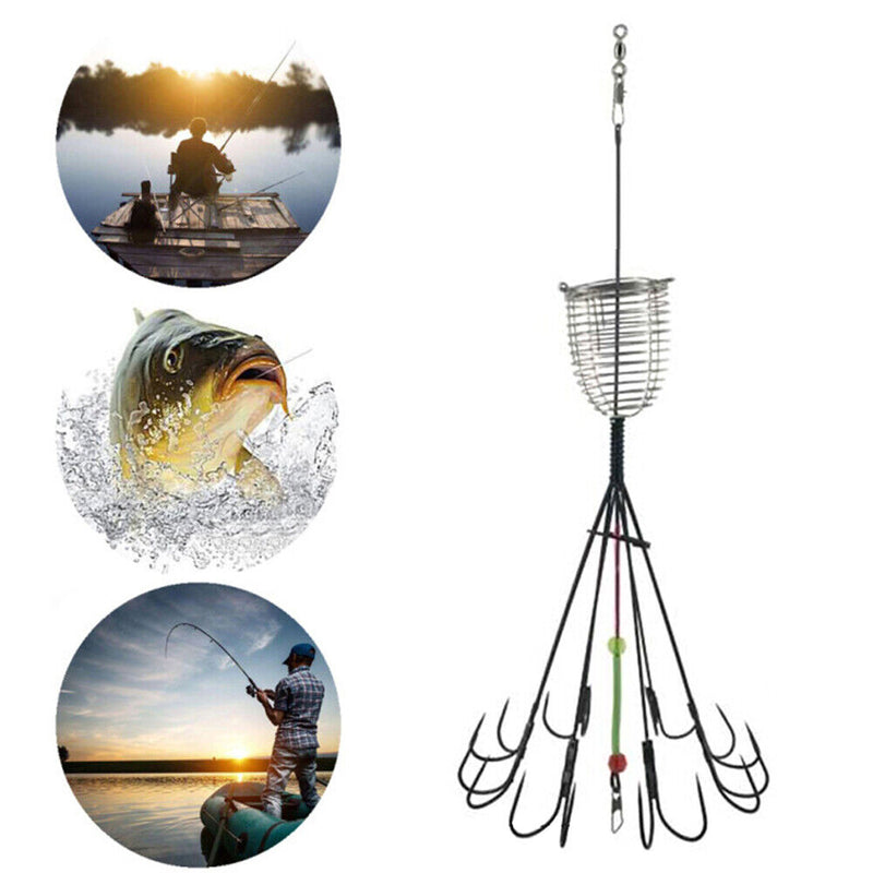 Portable Fishing Hook Feeder Tackle Accessories Supplies for Fishing Enthus