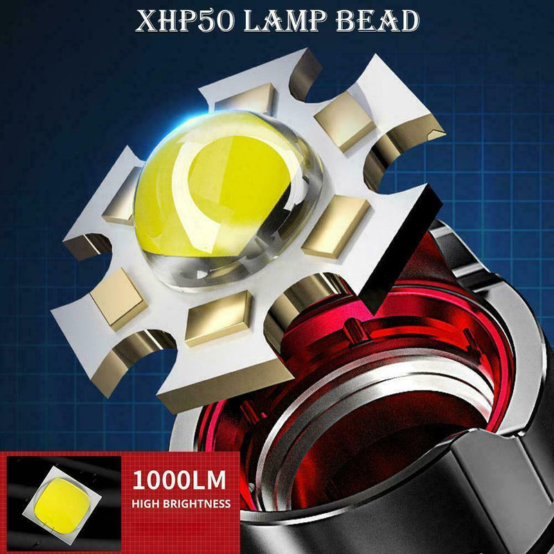 USB Portable Headlamp LED Work Bright For Camping Cycling Hiking Night Y1A E6B4